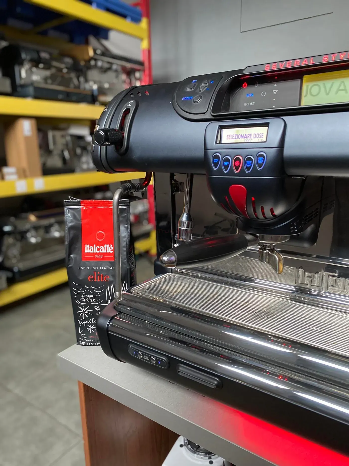 La Spaziale S40 2 grupy - Kolbowy ekspres do kawy - Thumbnail 5