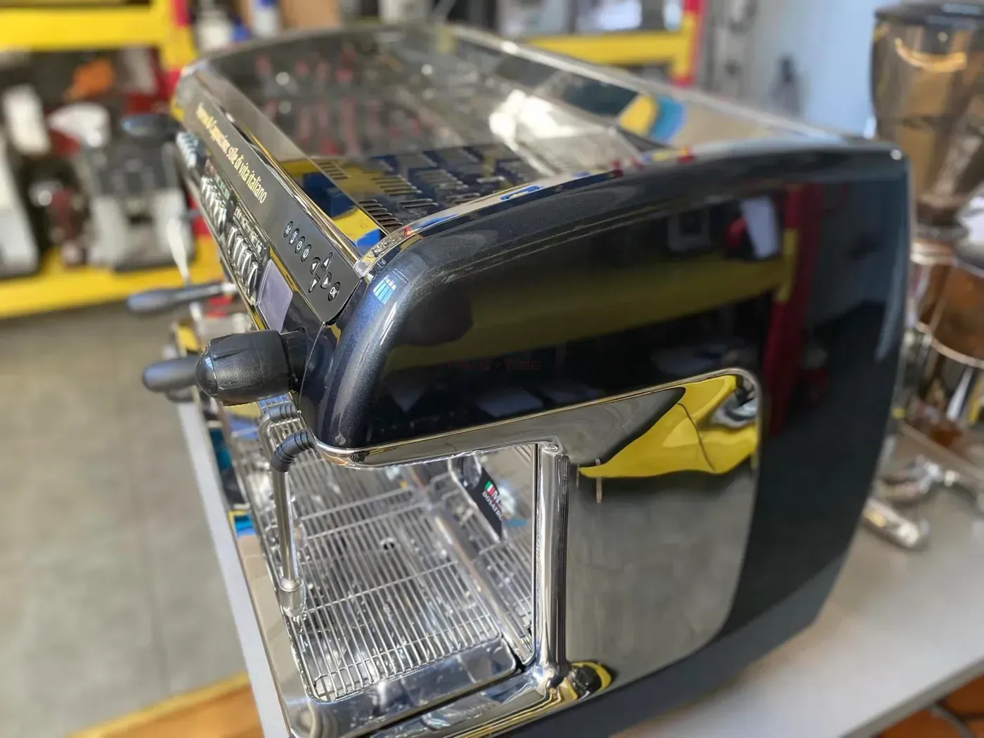 La Cimbali M39 Dosatron 2 grupy - Kolbowy ekspres do kawy gwiazdna szarość - Thumbnail 5