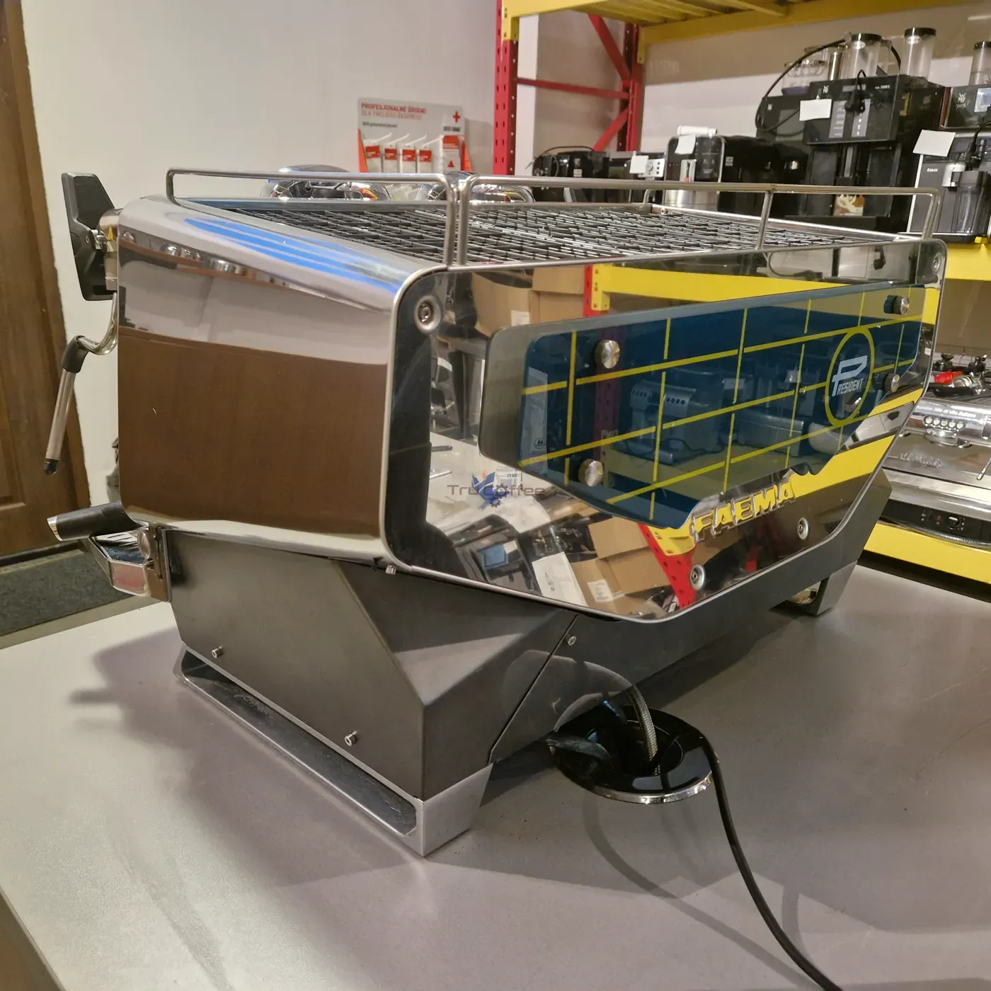 FAEMA President GT 2 grupy - Kolbowy ekspres do kawy - Thumbnail 9