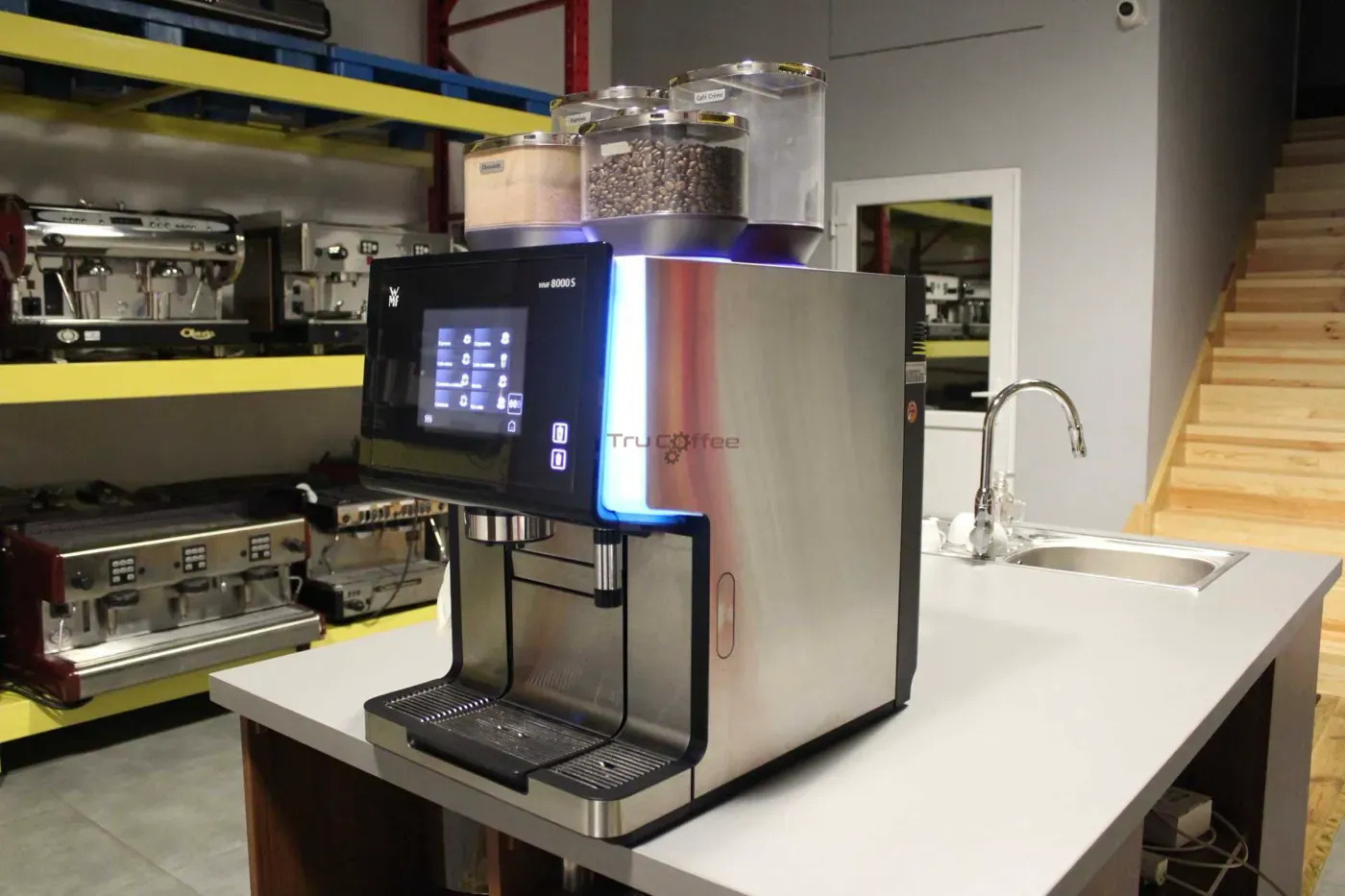 WMF 8000S - Automatyczny ekspres do kawy z lodówką i podgrzewaczem - Thumbnail 2