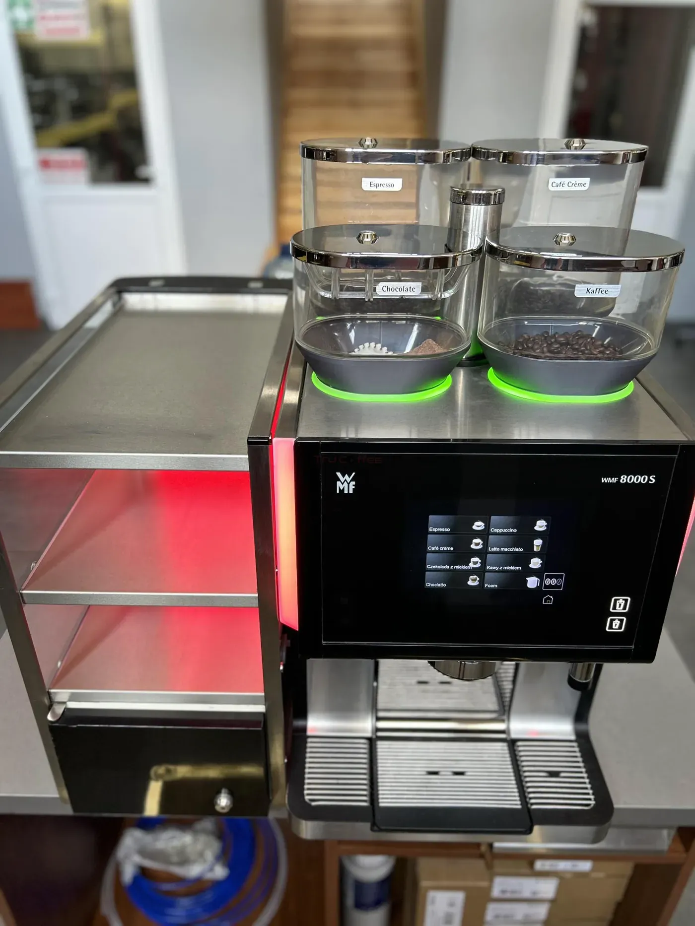 WMF 8000S - Automatyczny ekspres do kawy z lodówką i podgrzewaczem - Thumbnail 4