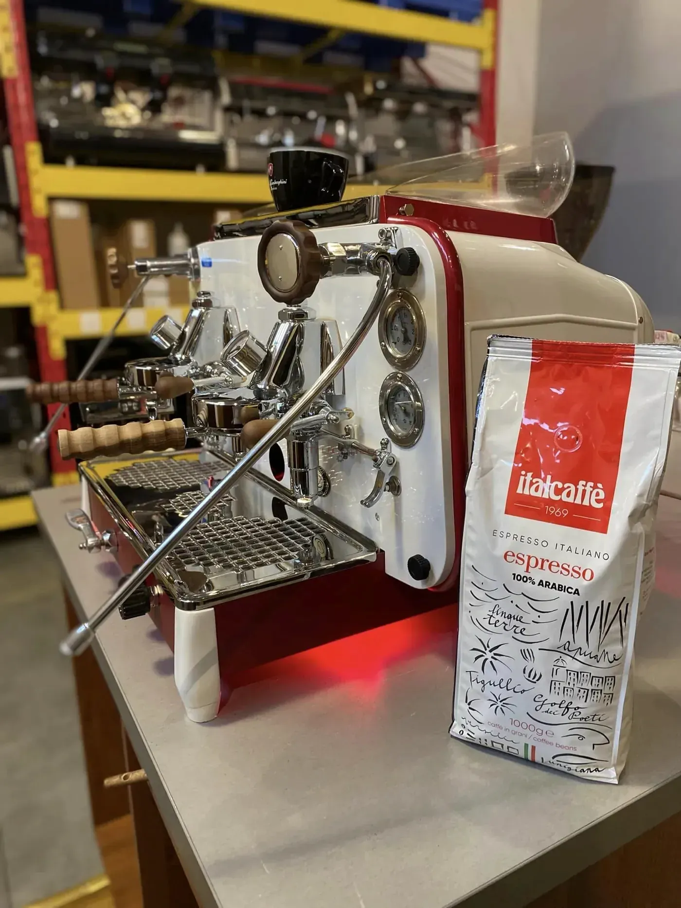 FAEMA E61 2 grupy - Kolbowy ekspres do kawy - Thumbnail 5