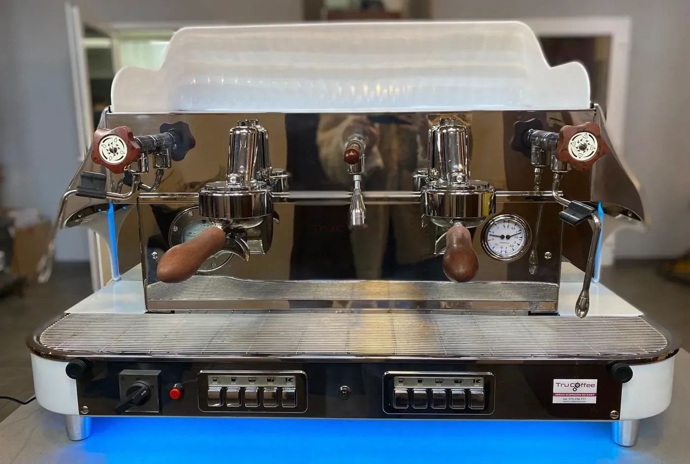 Elektra Barlume 2 grupy - Kolbowy ekspres do Kawy - Thumbnail 4