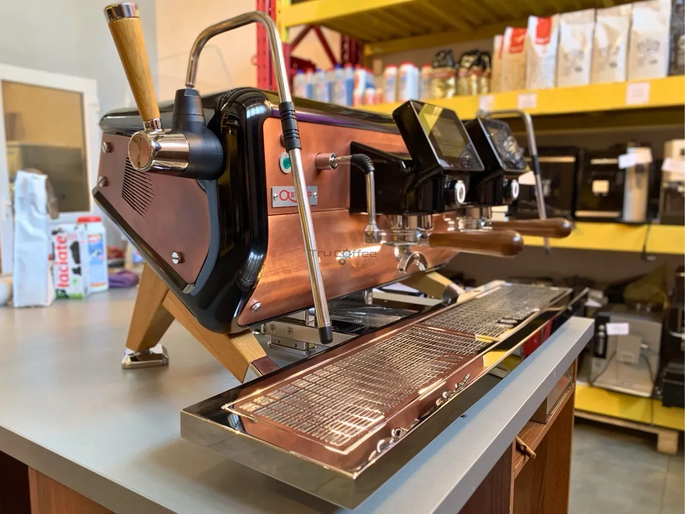 Astoria Storm 2 grupy - Kolbowy ekspres do kawy - Thumbnail 2