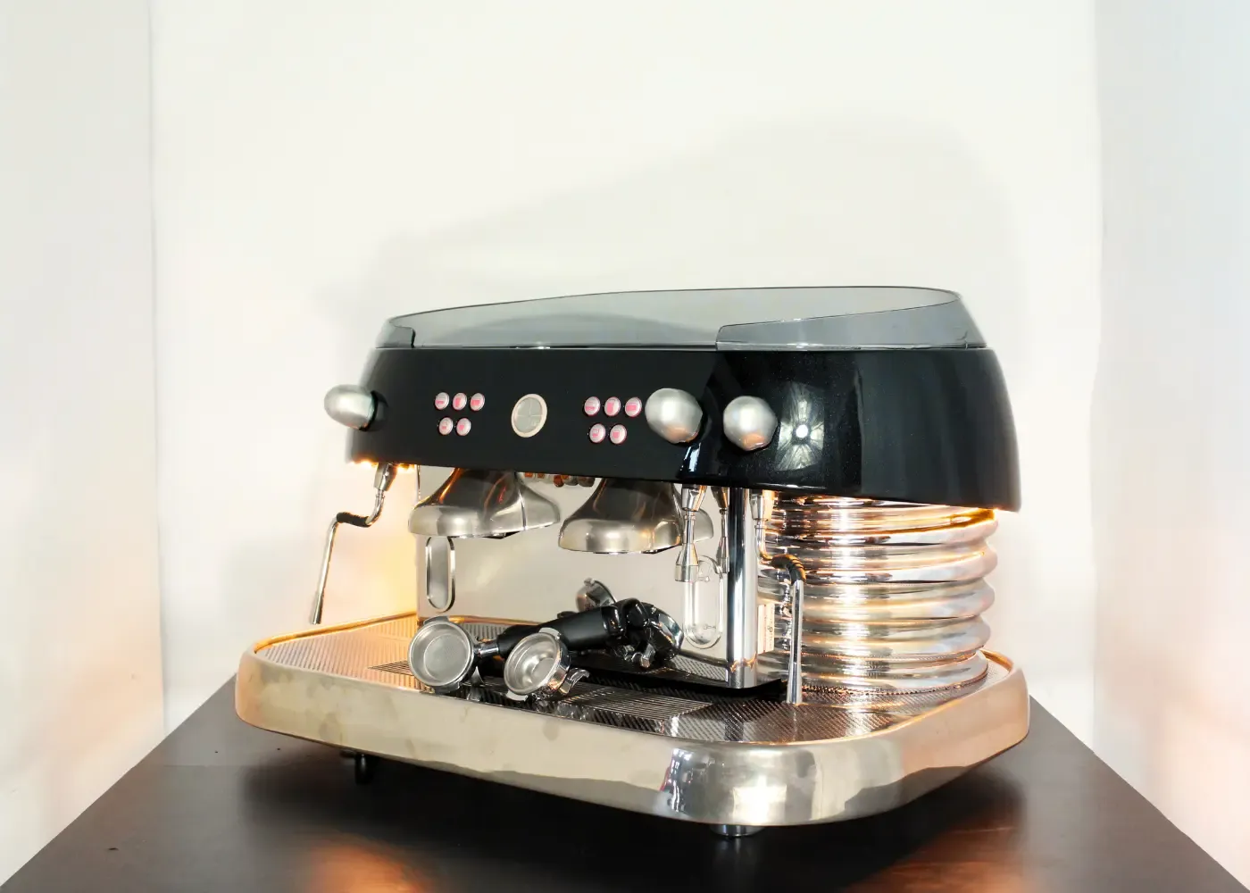 Brasilia Excelsior 2 grupy - Elegancki włoski kolbowy ekspres do kawy - Thumbnail 3