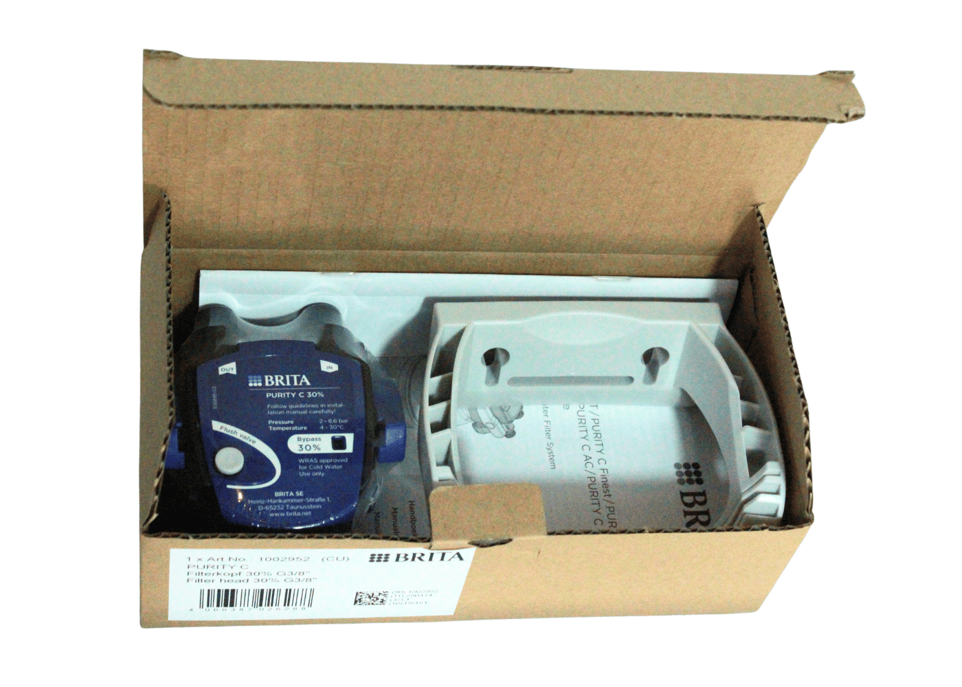 Głowica do filtru wody Brita 30% G3/8 - Thumbnail 4