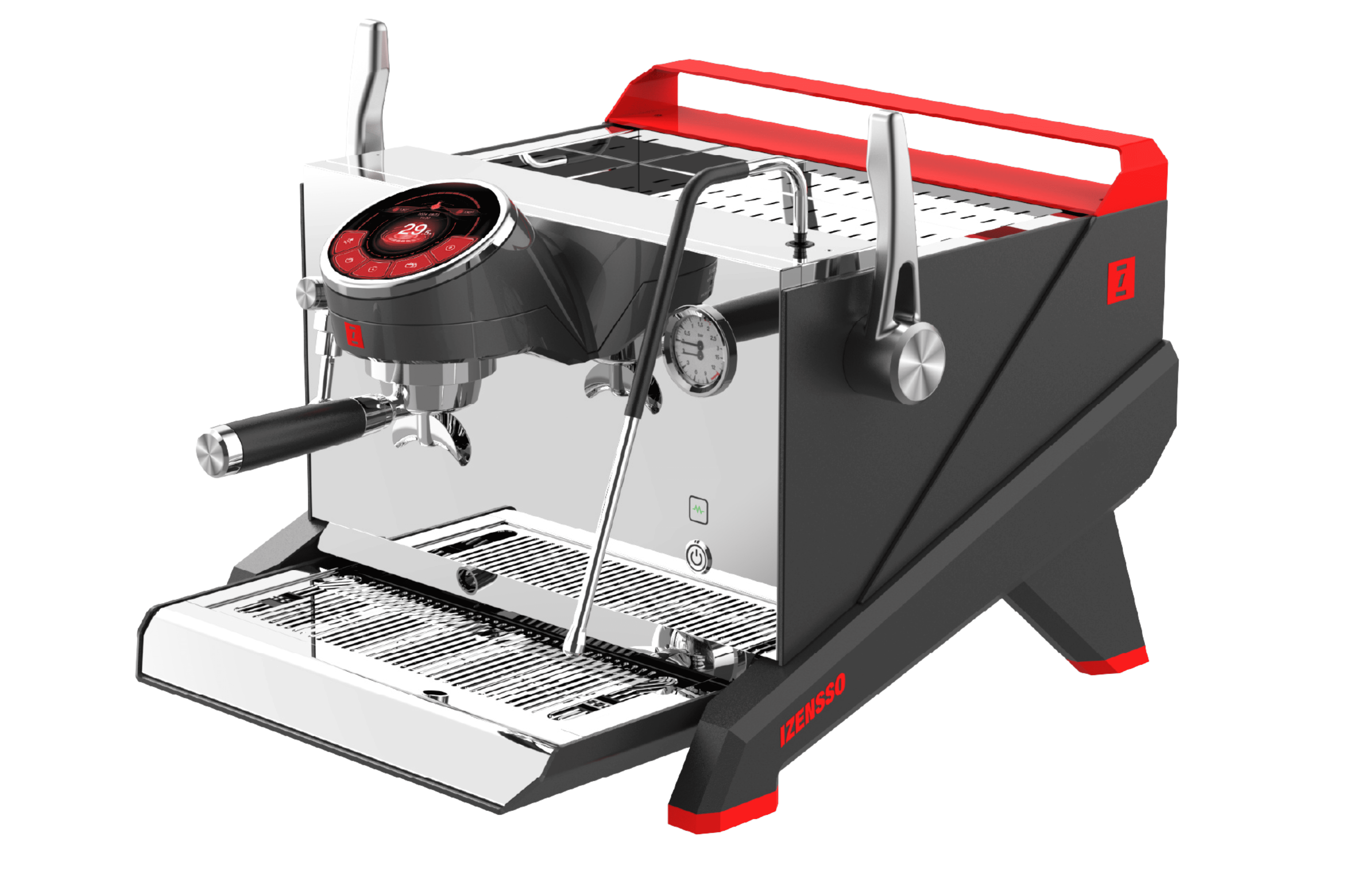 Izensso Raptor 1 grupa – Profesjonalny kompaktowy ekspres do kawy - Thumbnail 2