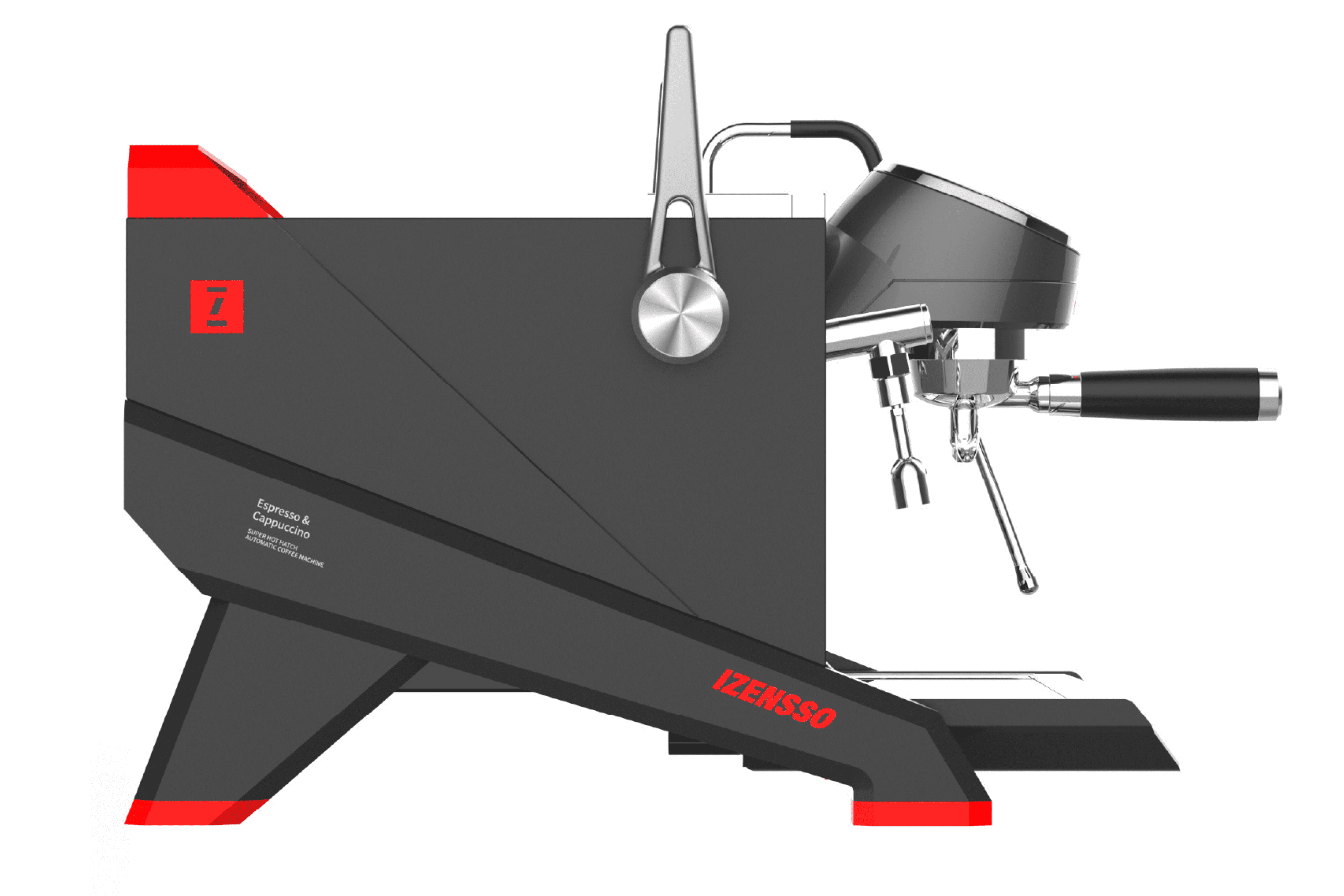 Izensso Raptor 1 grupa – Profesjonalny kompaktowy ekspres do kawy - Thumbnail 3