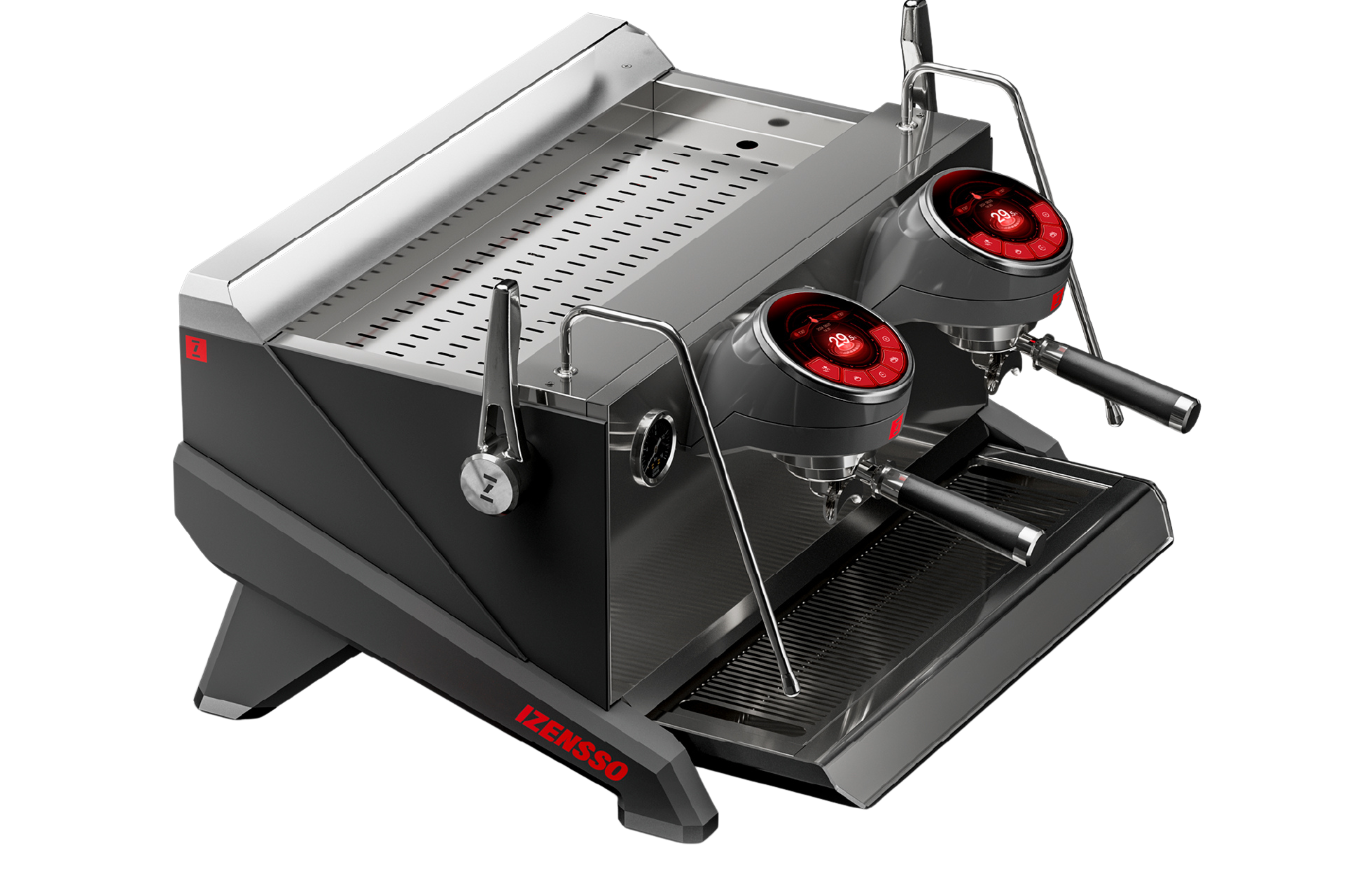 Izensso Raptor 2 grupy – Profesjonalny kompaktowy ekspres do kawy - Thumbnail 4