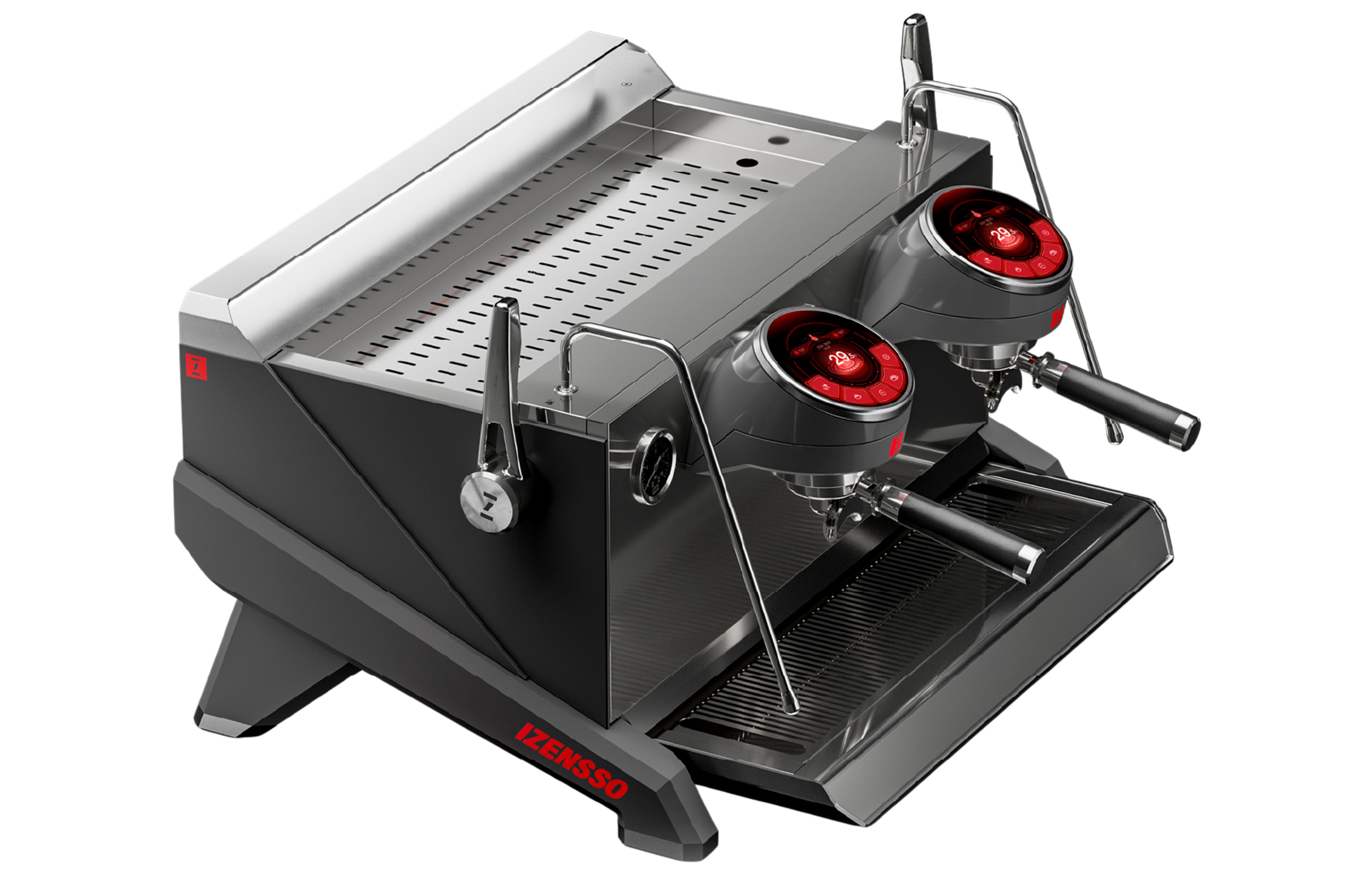 Izensso Raptor 2 grupy – Profesjonalny kompaktowy ekspres do kawy - Thumbnail 2