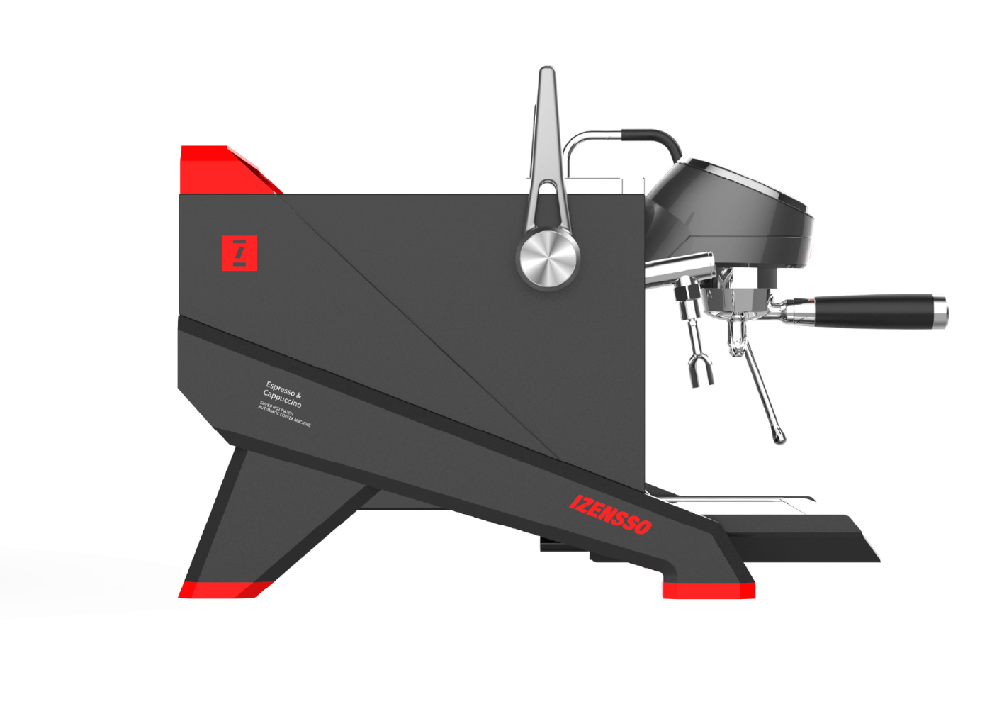 Izensso Raptor 1 grupa – Profesjonalny kompaktowy ekspres do kawy - Thumbnail 4