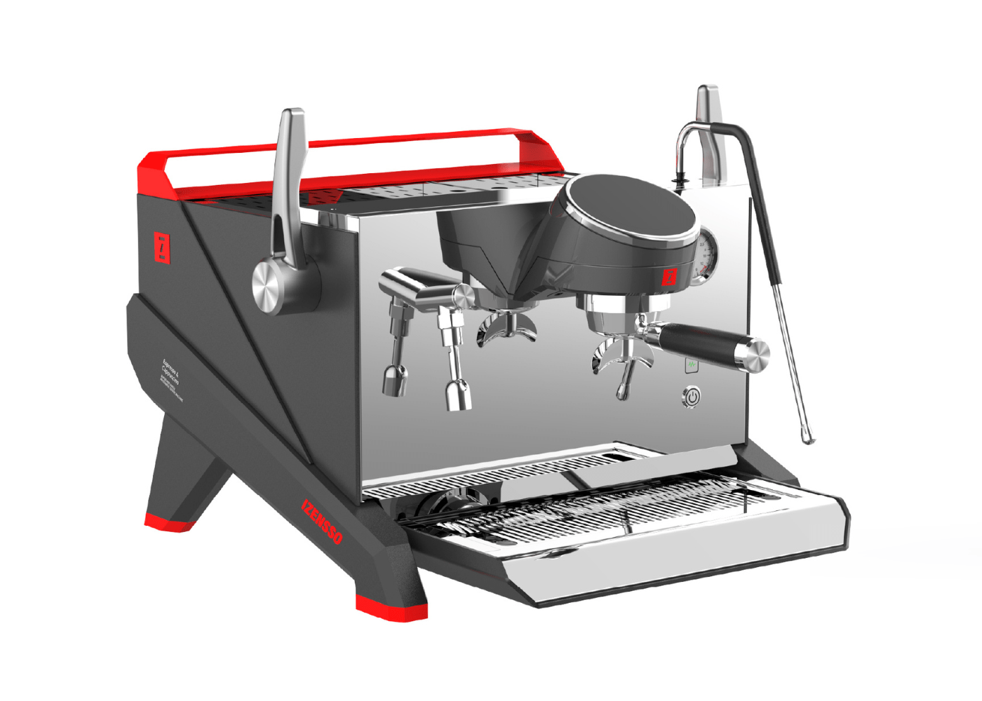 Izensso Raptor 1 grupa – Profesjonalny kompaktowy ekspres do kawy