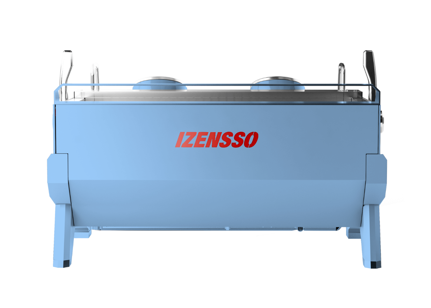 Izensso Raptor Niebieski 2 grupy – Profesjonalny ekspres do kawy - Thumbnail 3