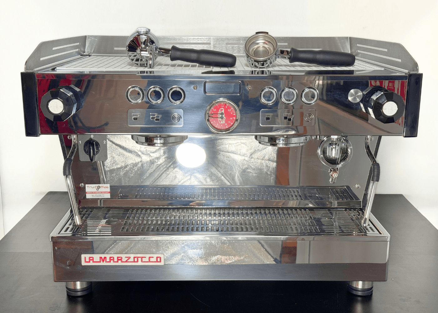 La Marzocco Linea Silver 2 grupy - Kultowy włoski kolbowy ekspres do kawy - Image 1
