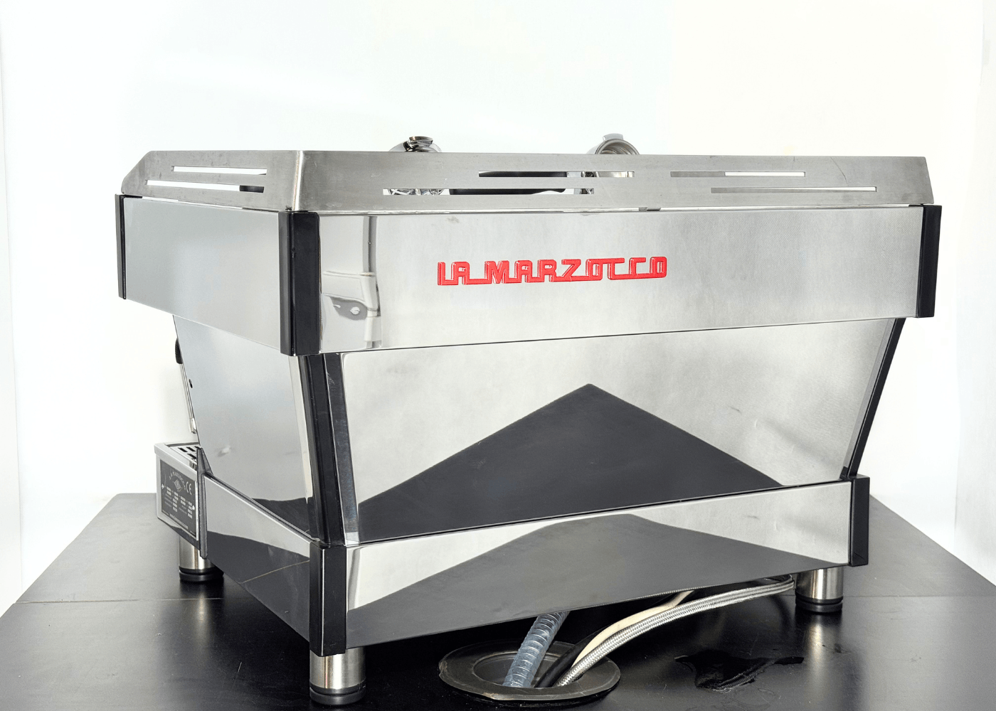 La Marzocco Linea Silver 2 grupy - Kultowy włoski kolbowy ekspres do kawy - Thumbnail 2