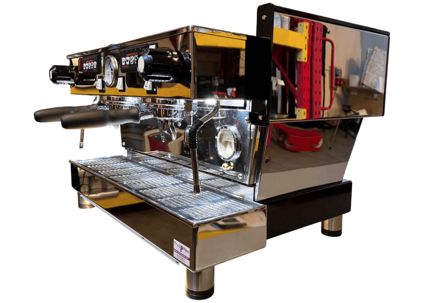 La Marzocco Linea Classic Silver Mirror 2 grupy – Kultowy włoski ekspres kolbowy renomowanej marki - Thumbnail 2
