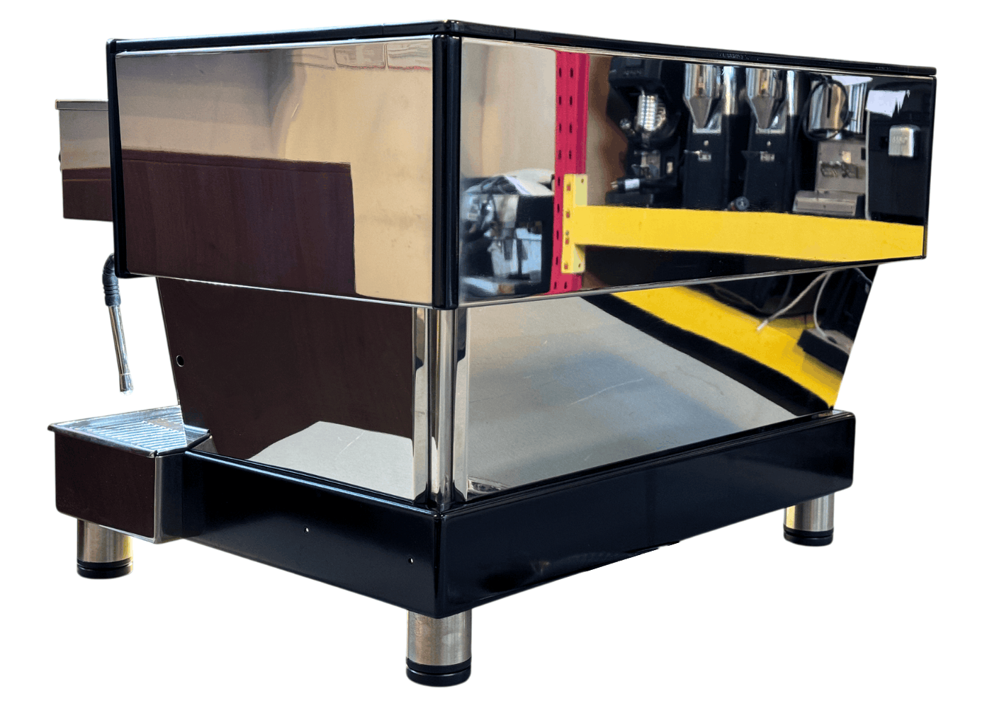 La Marzocco Linea Classic Silver Mirror 2 grupy – Kultowy włoski ekspres kolbowy renomowanej marki - Thumbnail 3