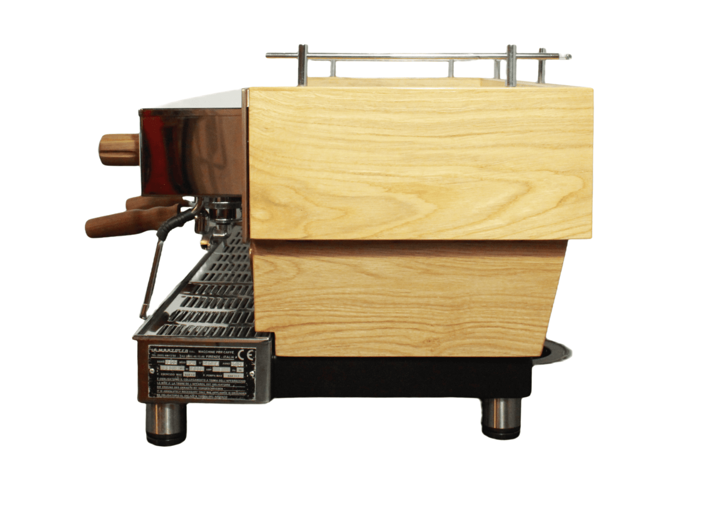 La Marzocco Linea 3 grupy Wood Style - Kolbowy ekspres do kawy - Thumbnail 2