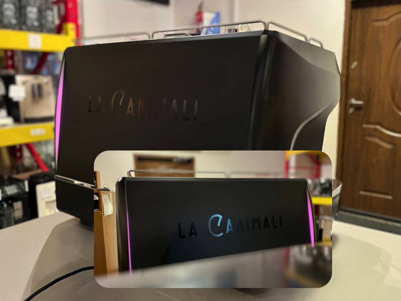 Carimali Diva Pro – Profesjonalny włoski ekspres kolbowy klasy premium - Thumbnail 3