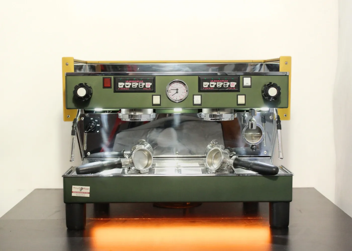 La Marzocco Linea Green Gold 2 grupy - Kultowy włoski kolbowy ekspres do kawy - Image 1