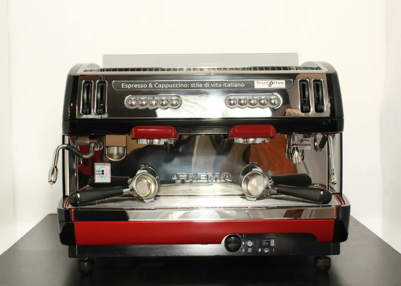 Faema STYLEME E99 2 grupy - Profesjonalny włoski ekspres kolbowy