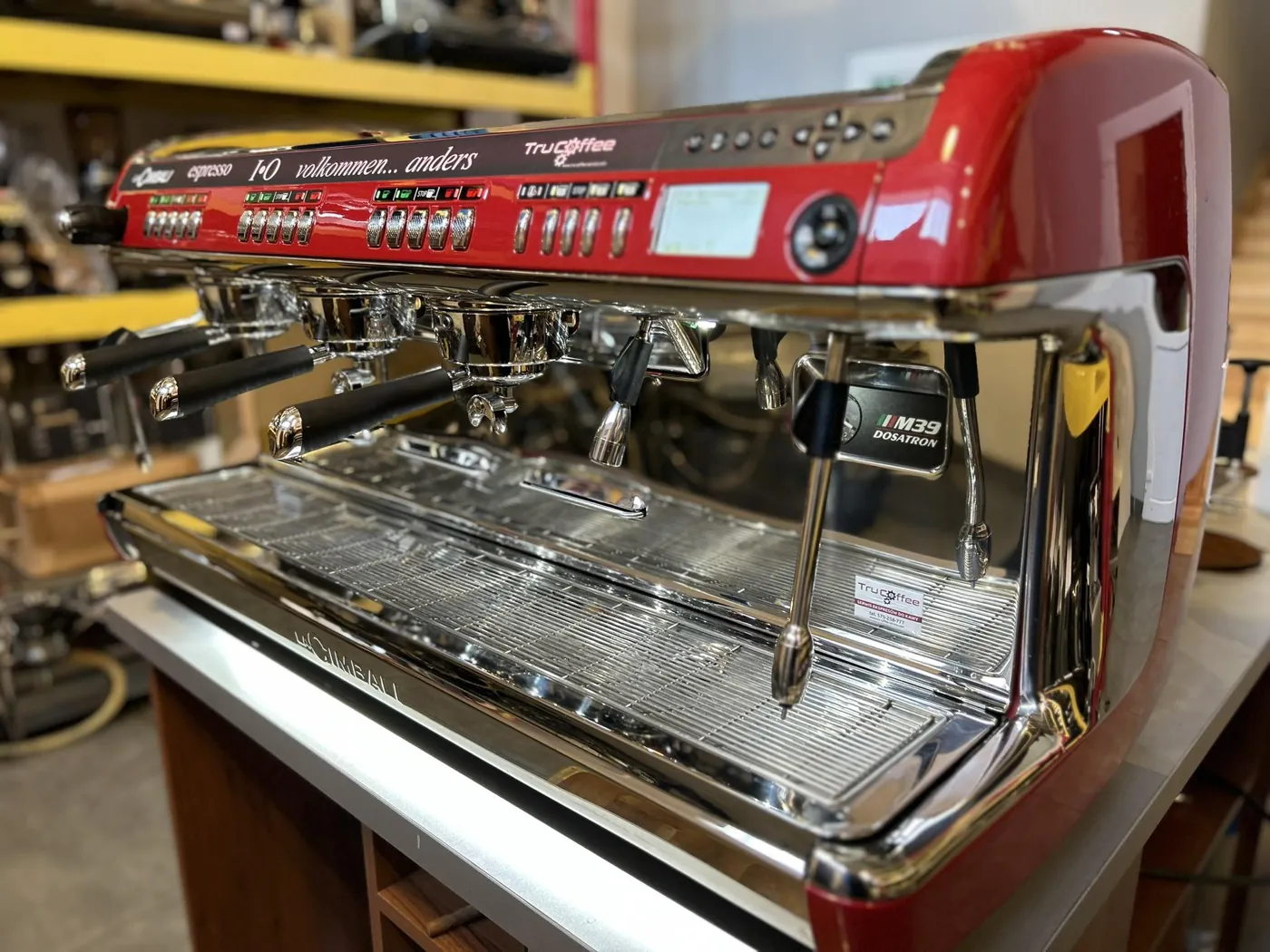 La Cimbali M39 Dosatron 3 grupy Tall Cup - Kolbowy ekspres do kawy - View 2