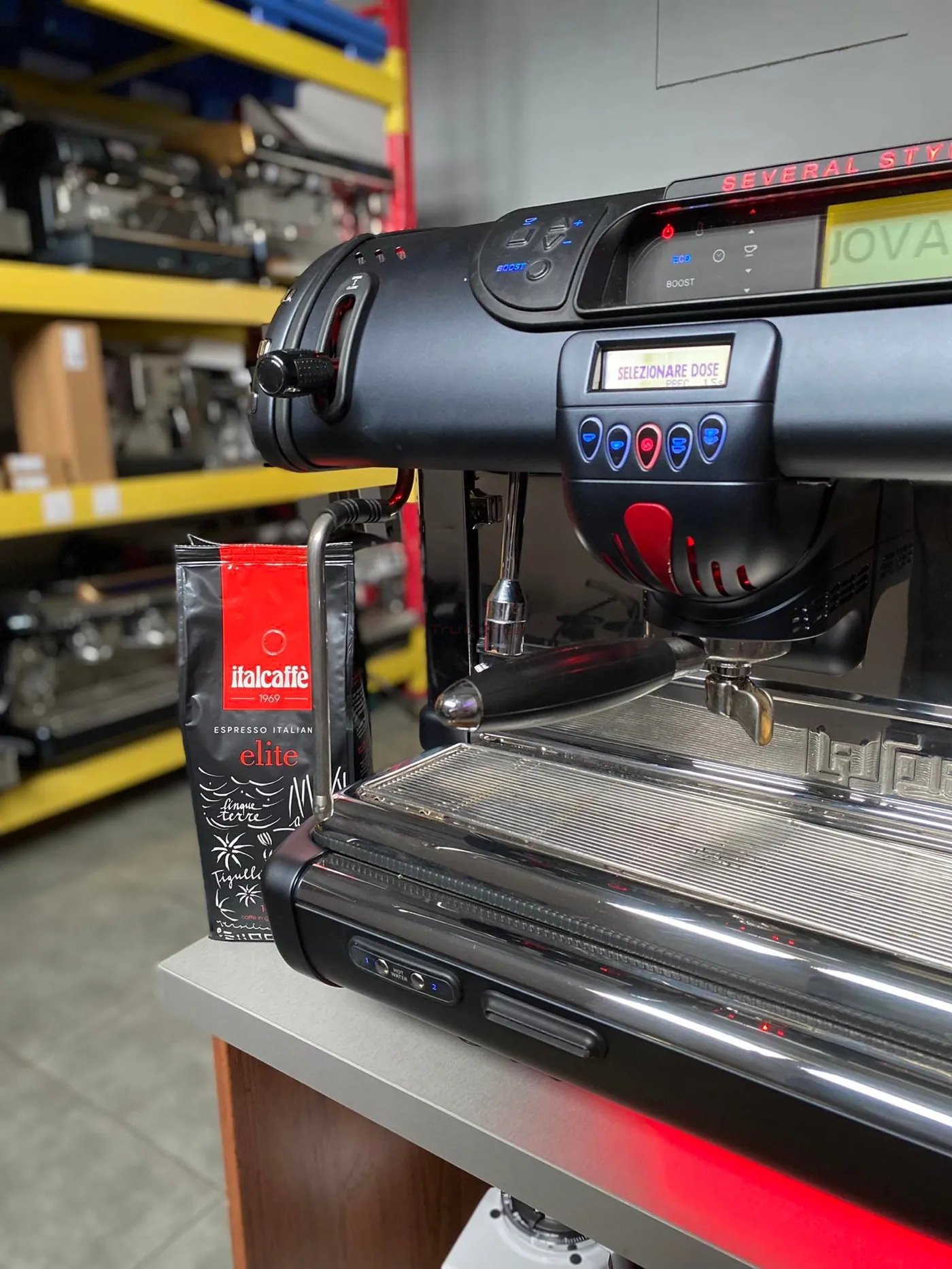 La Spaziale S40 2 grupy - Kolbowy ekspres do kawy thumbnail 5