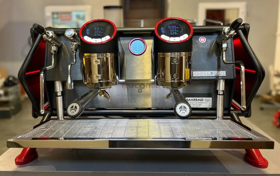 SanRemo Café Racer Naked 2 grupy Tall Cup - Kolbowy ekspres do kawy